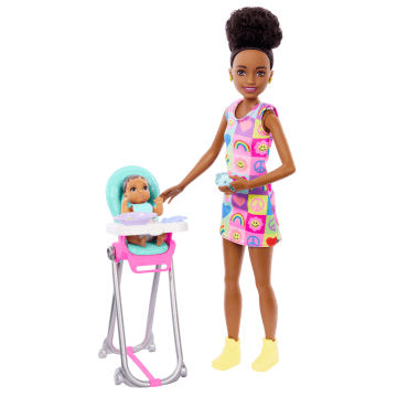 Barbie  Skipper  Babysitters Inc.  Coffret  Poupée, Bébé et Access. - Imagen 3 de 6