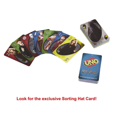 UNO Harry Potter themed Card Game For 2-10 Players Ages 7Y+