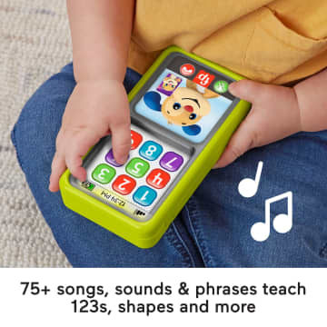 Fisher-Price Laugh & Learn 2-In-1 Slide To Learn Smartphone Musical Toy For Baby & Toddler