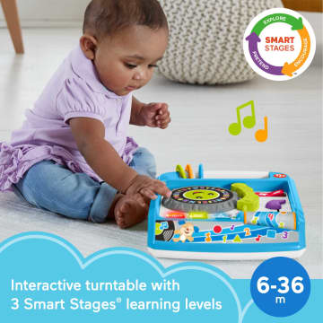Fisher-Price Laugh & Learn Remix Record Player Electronic Learning Toy For Infants & Toddlers