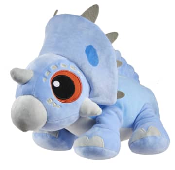 Jurassic World: Camp Cretaceous Plush Spinoceratops Dinosaur Soft Toy With Sound And Weighted Feet