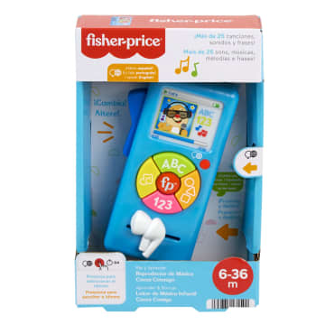 Fisher-Price Aprender e Brincar Brinquedo para Bebês Leitor de Música Infantil Canta Comigo - Image 7 of 7