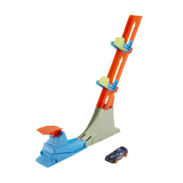 Hot Wheels Action Pista de Juguete Acrobacias Lanzador Vertical - Imagem 1 de 3