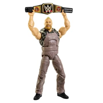 WWE Elite Collection Brock Lesnar Action Figure With Accessories, 6-inch Posable Collectible - Image 4 of 6