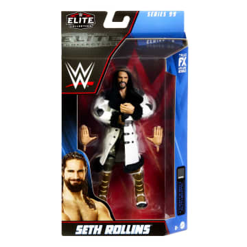 WWE Elite Collection Seth Rollins Action Figure With Accessories, 6-inch Posable Collectible - Imagem 6 de 6