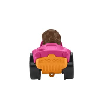 Little People Hot Wheels Juguete para Bebés Vehículo Wheelies Rosa Convertible - Image 4 of 6