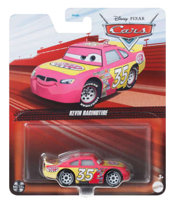 Cars de Disney y Pixar Diecast Vehículo de Juguete Kevin Racingtire - Imagem 4 de 4