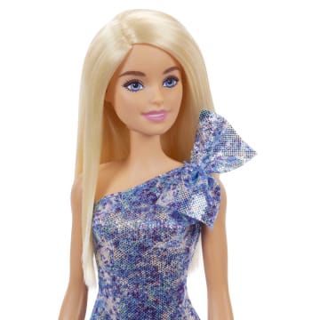 Barbie Fashion & Beauty Boneca Glitz Vestido Azul