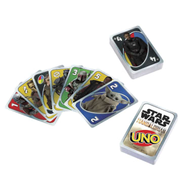 UNO Star Wars The Mandalorian Themed Deck in Storage Tin - Image 4 of 6