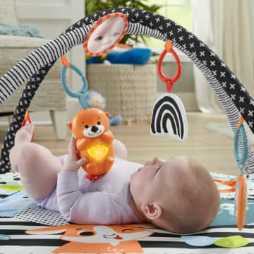 Fisher-Price Baby Gimnasio para Bebés Actividades Musicales 3 en1