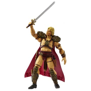 Masters of the Universe Masterverse Figura de Ação Deluxe He-Man de 7