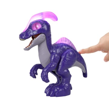 Imaginext Jurassic World Dinosaurio de Juguete Parasaurolofós Deluxe XL - Imagem 3 de 6