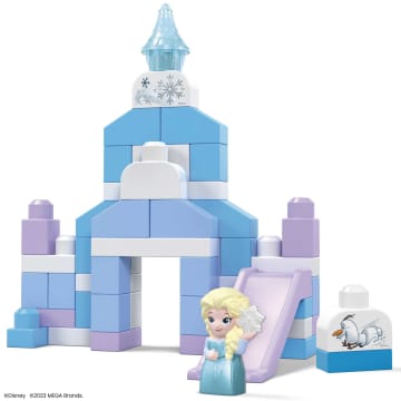 Mega Bloks Disney Juguete de Construcción Castillo de Elsa