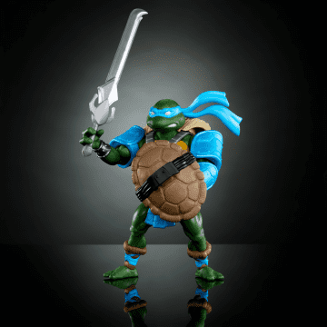 Masters Of The Universe Origins Turtles Of Grayskull Leonardo Action Figure Toy - Image 3 of 6