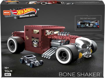MEGA Hot Wheels Juguete de Construcción Bone Shaker