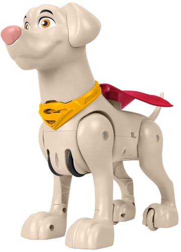 Fisher-Price DC League Of Super-Pets Krypto Toy With Sounds Phrases & Motorized Motion, Rev & Rescue