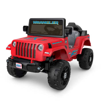 Fisher-Price Power Wheels Vehículo Montable Jeep® Wrangler 6V Rojo