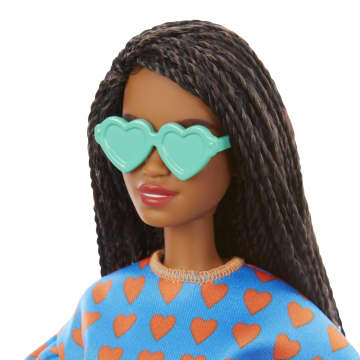 Barbie Fashionista Muñeca Cabello Negro Trenzado