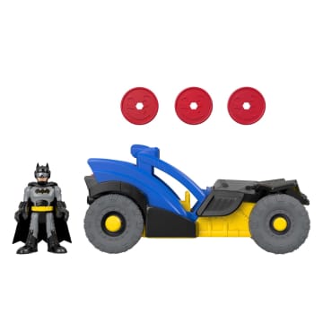 Imaginext DC Super Friends Vehículo de Juguete Carro Rally de Batman - Imagen 5 de 6