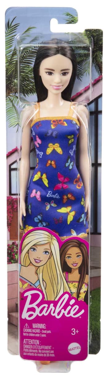 Barbie Fashion & Beauty Muñeca Vestido Azul con Mariposas - Image 6 of 6