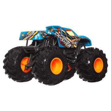 Hot Wheels Monster Trucks Vehículo de Juguete Podium Crasher Escala 1:24 - Imagem 3 de 3