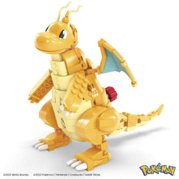 MEGA Pokémon Building Toy Kit Dragonite (387 Pieces) With Motion For Kids - Imagem 5 de 6