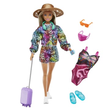 Barbie Vacances entre Amies Poupée et Accessoires