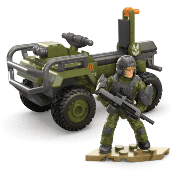 MEGA Halo Fleetcom Mongoose Vehicle Building Kit With Micro Action Figure (79 Pieces) - Image 6 of 6