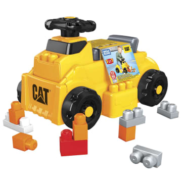 Mega Bloks CAT Juguete de Construcción Ride-On Construye y Pasea