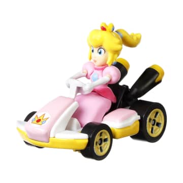 Hot Wheels Mario Kart Vehicle 4-Pack With 1 Exclusive Collectible Model - Imagen 5 de 6