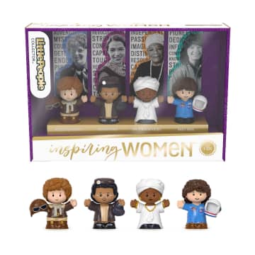 Little People Fisher-Price Collector Inspiring Women Special Edition Action Figure Set, 4 Pieces