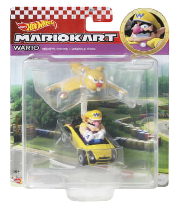 Hot Wheels Mario Kart Wario Sports Coupe