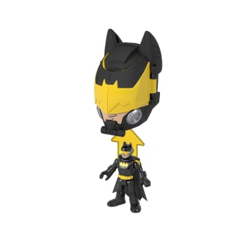 Imaginext DC Super Friends Figura de Acción Head Shifters Batman & Batwing - Imagen 3 de 6