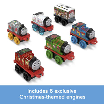 Thomas & Friends Minis Advent Calendar 2023, 24 Miniature Toy Trains For Preschool Kids - Image 4 of 6