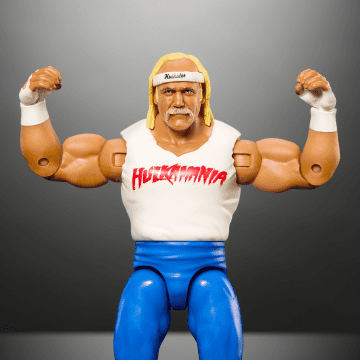 WWE Hulk Hogan Action Figure, 6-inch Collectible Superstar With Articulation & Life-Like Look - Image 3 of 3