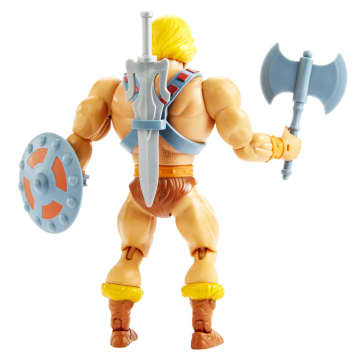 Masters Of The Universe Origins He-Man Action Figure, 5-inch, Articulation, Motu Toy Collectible