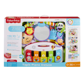 Fisher-Price Deluxe Kick & Play Piano Gym - English Version 