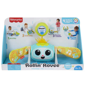 Fisher-Price Rollin’ Rovee Learning Toy With Music And Lights, Baby Toddler And Preschool Toy