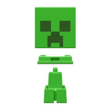 Minecraft Vanilla Figura de Acción Cabeza Mob Mini Creeper