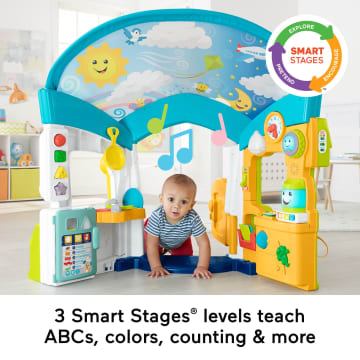 Fisher-Price Laugh & Learn Smart Learning Home Interactive Playhouse For Infants & Toddlers