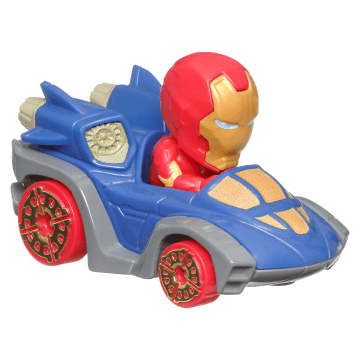 Hot Wheels RacerVerse Veículo de Brinquedo Iron Man e Hulk - Imagen 4 de 6