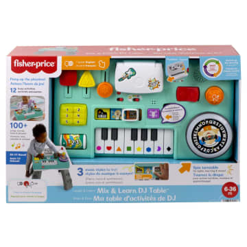 Fisher-Price Rires et Éveil Ma Table D’Activités de DJ, Multilingue