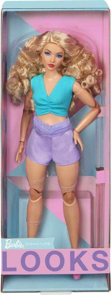 Barbie Looks Doll, Blonde, Color Block Outfit With Waist Cut-Out