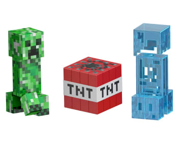 Minecraft Diamond Level Creeper, 5.5-inch Collector Action Figure - Image 1 of 6