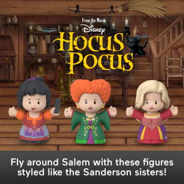 Little People Collector Disney Hocus Pocus Special Edition Figure Set, 3 Figurines