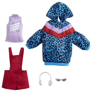Barbie Fashions 2-Pack Clothing & Accessories Set Includes Hoodie Dress