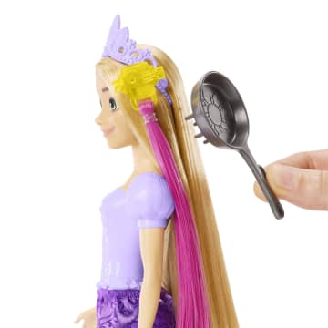 Disney Princesa Boneca Rapunzel Cabelo de Contos de Fadas - Imagem 3 de 5