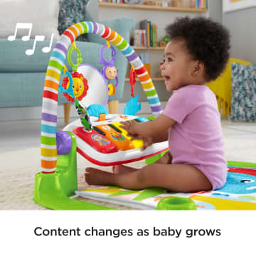 Fisher-Price Deluxe Kick & Play Piano Gym - English Version