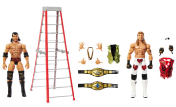 WWE Wrestlemania X Ladder Match Action Figure 2-Pack With Elite Shawn Michaels & Razor Ramon