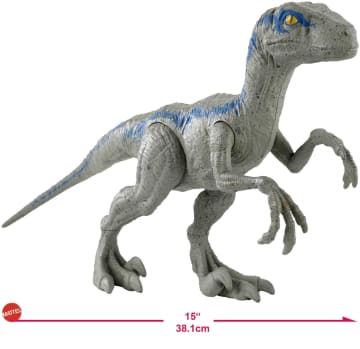 Jurassic World Dinosaurio de Juguete Velociraptor Blue de 12’’ - Image 4 of 5